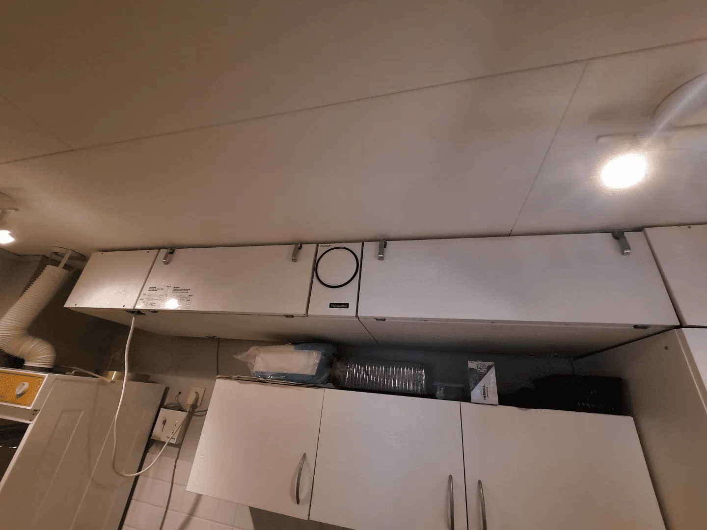 Husqvarna FTX LV6 monterat i tvättstugan